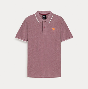 Polo with Tipping Details