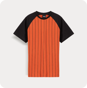 T-shirt with Tape Details